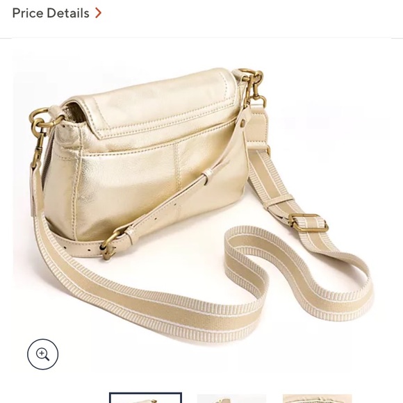 Brand new American Leather Co. Gold purse - Picture 4 of 7